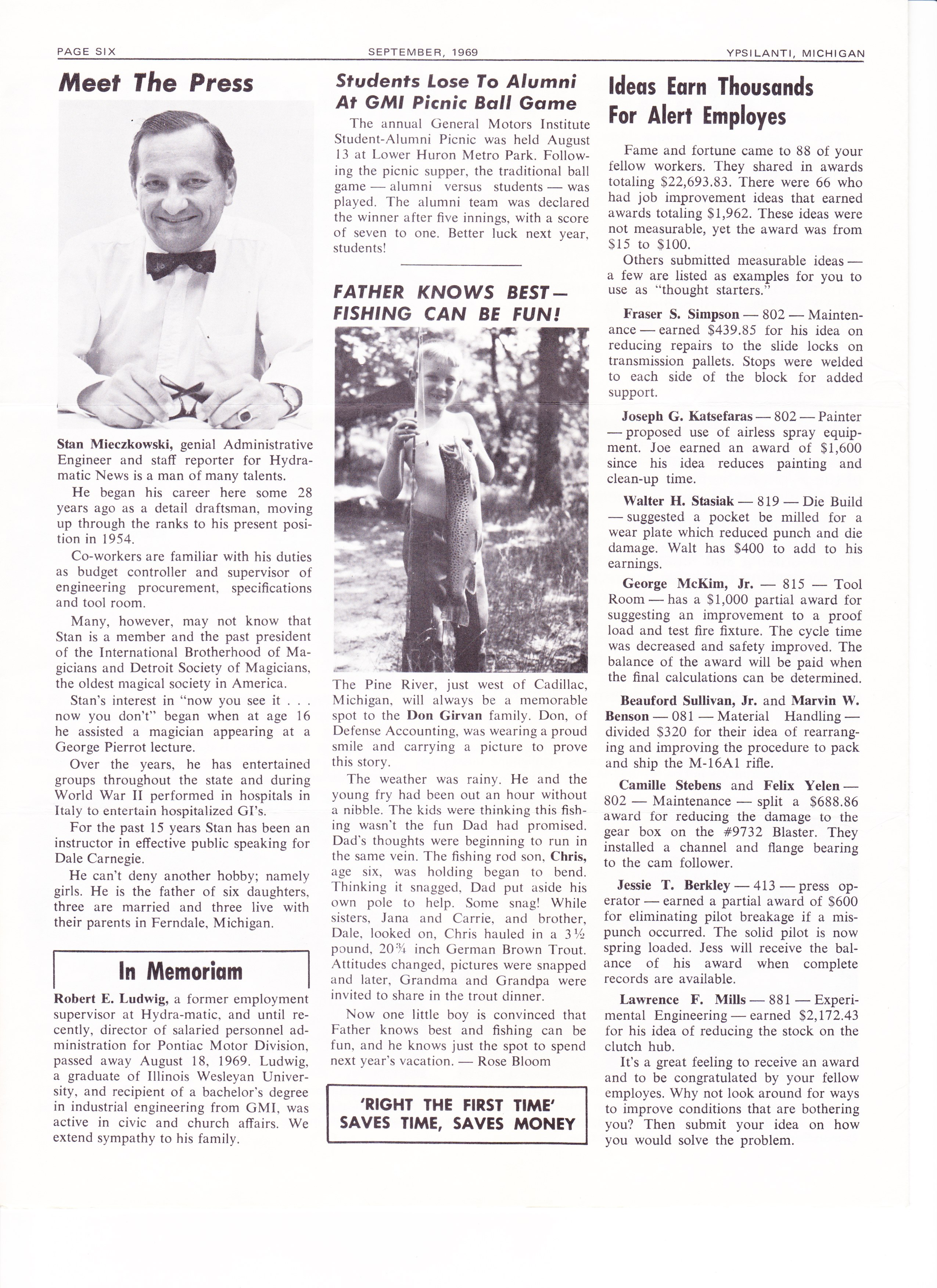 Hydra-Matic News 1969, Page 6